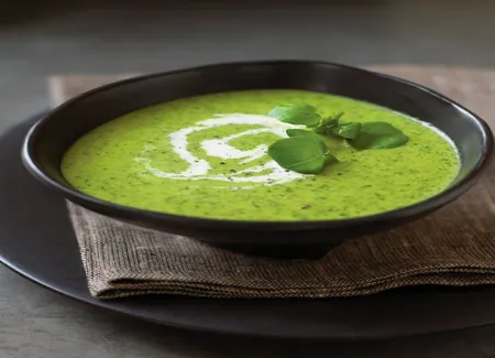 Soupe cresson, pommes de terre et poires