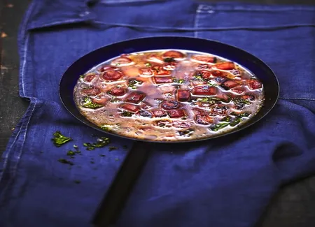 Soupe de carottes confites au pavot