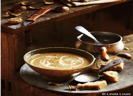 Soupe de châtaignes et de céleri-rave