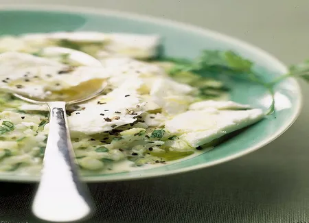 Soupe de riz à la feta