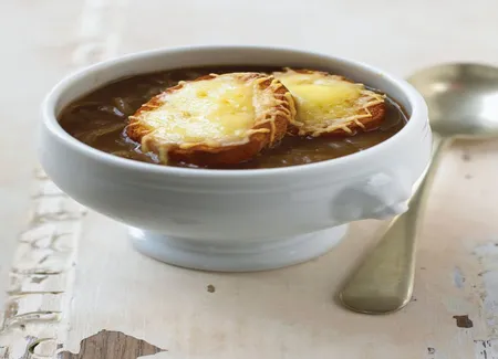 Soupe express aux oignons