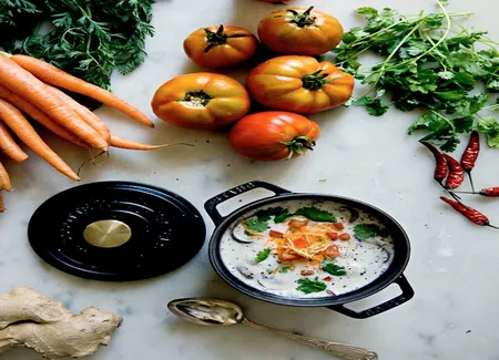 Soupe thaïlandaise tom kha gai