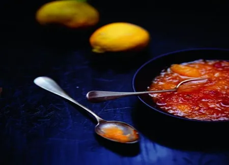 Soupe tiède d'agrumes