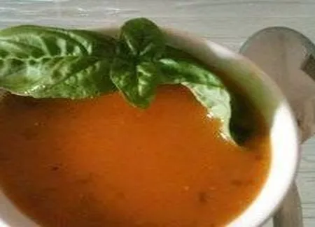 Soupe tomates et vermicelles express