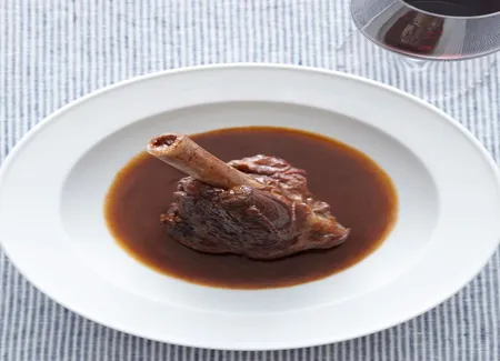 Souris d'agneau braisée