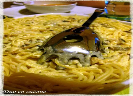 Spaghetti au citron