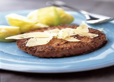 Steak haché au parmesan