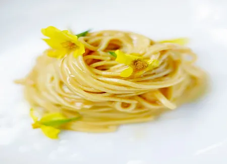 Tagliolinis aux oursins, combava
