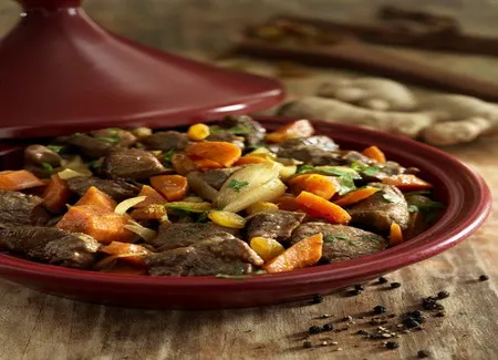 Tajine d'agneau aux poires