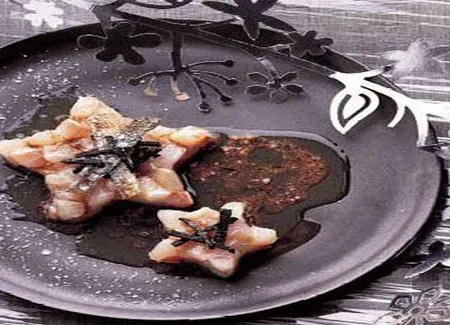 Tartare de bar aux truffes