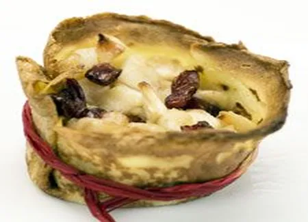 Tarte-crêpe aux pommes canneberges