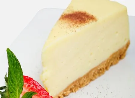 Tarte à la ricotta et au café