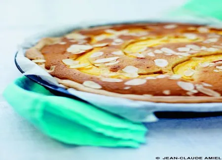 Tarte amandine au melon