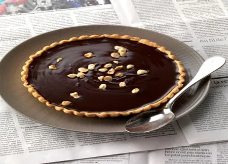 Tarte au chocolat minute