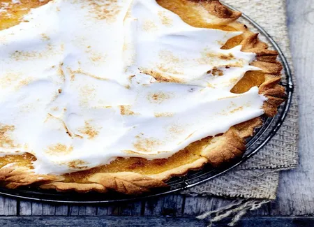 Tarte au citron à la meringue italienne
