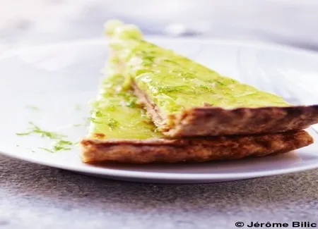 Tarte au citron vert