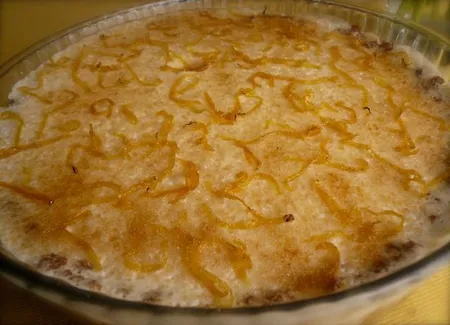 Tarte au fromage frais et au citron