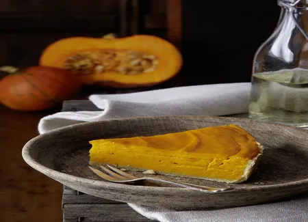 Tarte au potimarron de sébastien gaudard