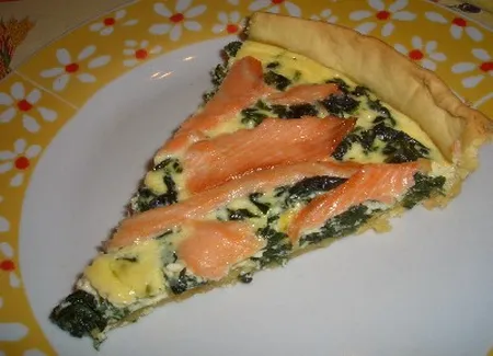 Tarte au saumon fumé