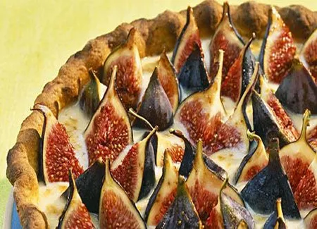 Tarte aux figues à la crème de figues