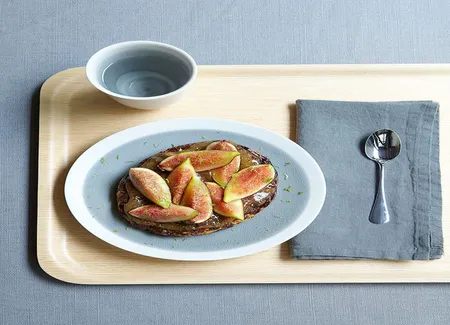Tarte aux figues marinées