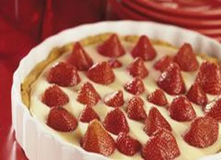 Tarte aux fraises à l'anis