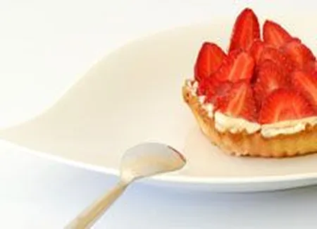 Tarte aux fraises et à la crème pâtissière
