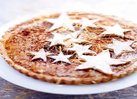 Tarte aux noix étoilée