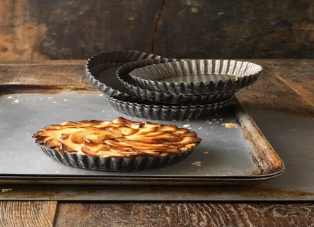 Tarte aux pommes de terre et au comte