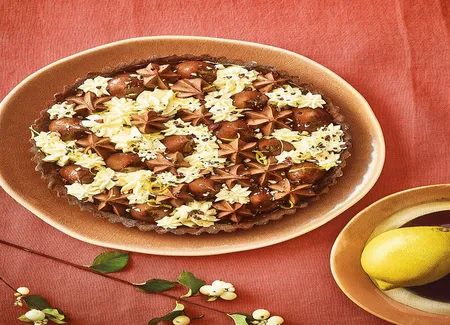 Tarte aux trois chocolats