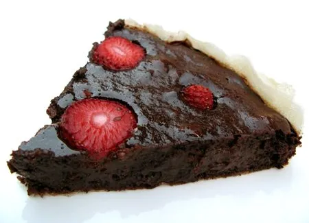 Tarte chocolette & fraises