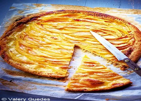 Tarte fine aux mangues