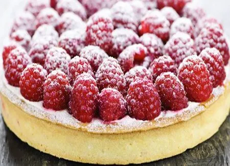 Tarte framboises coco