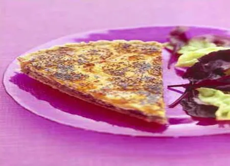 Tarte pavot-carottes à la tomme
