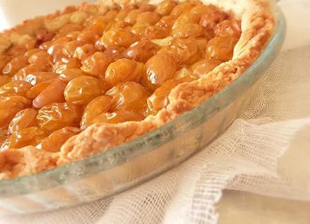 Tarte sablée aux mirabelles