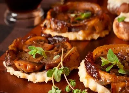 Tarte tatin au boudin noir