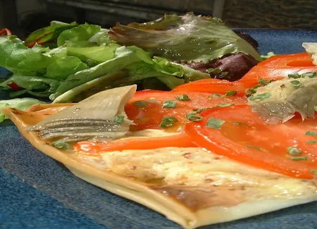 Tartelette express à la vache qui rit
