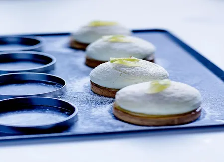 Tartelettes aux deux citrons de camille lesecq