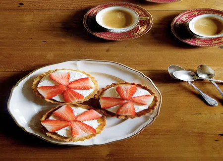 Tartelettes aux fraises et mascarpone de mimi thorisson
