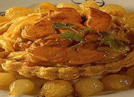 Tartelettes oignons/foie gras