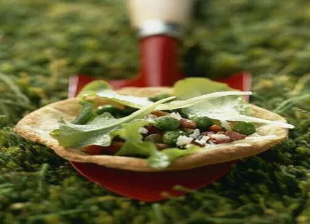 Tartes fines aux pommes de terre, maquereau