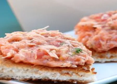 Tartinade aux deux saumons