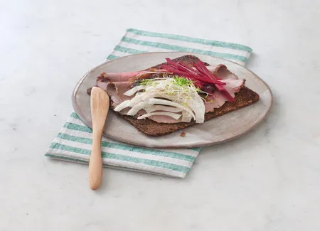 Tartine smørrebrød au rosbif