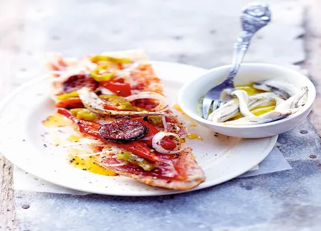 Tartines espagnoles au chorizo