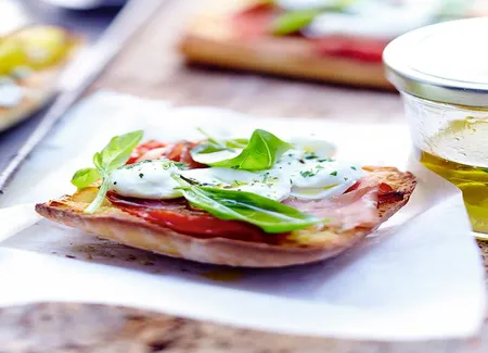 Tartines italiennes au prosciutto
