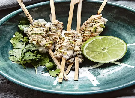 Tataki de langoustines