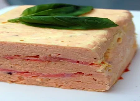 Terrine aux deux saumons