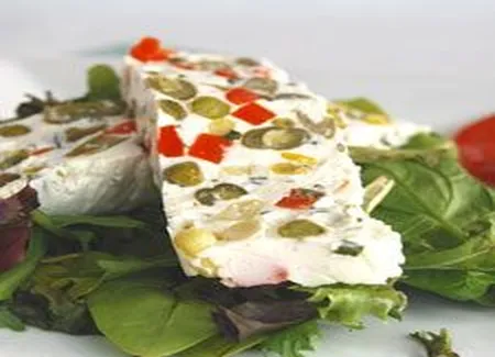 Terrine de légumes au fromage à la crème