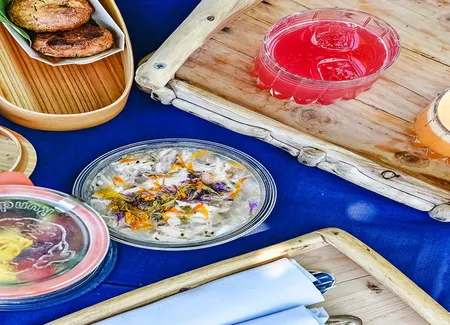 Terrine de volaille aux herbes et citron confit
