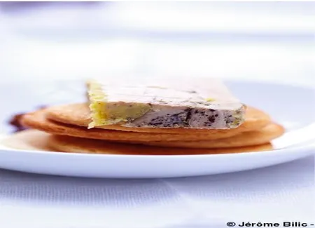 Terrine et toasts rôtis